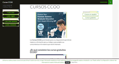 Desktop Screenshot of cursosccoo.es